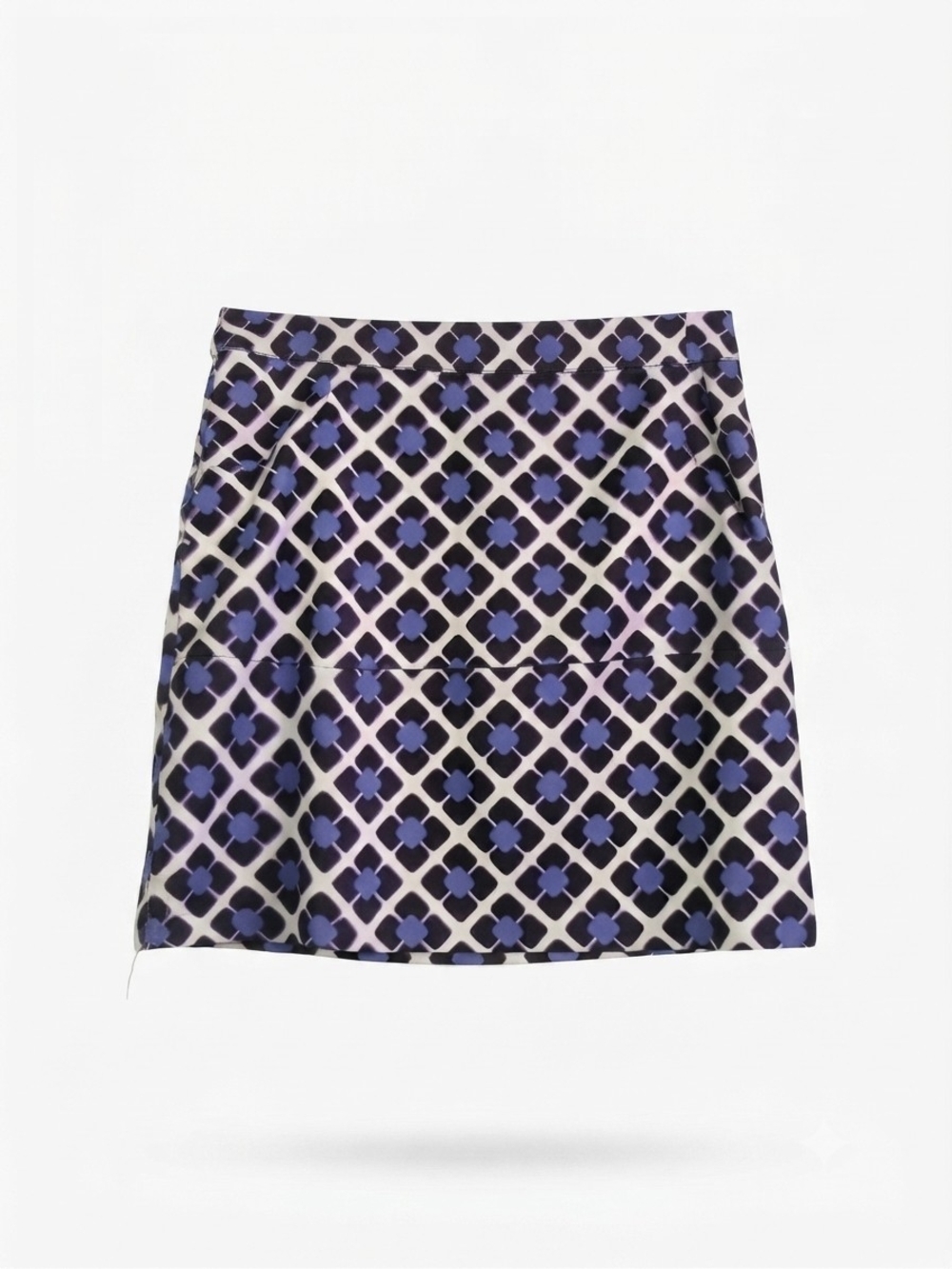 Greg Norman Collection Purple & Black Geometric Skort